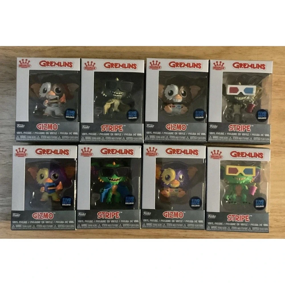 Funko Minis Vinyl Figures Gremlins, Complete‎ Set Of 8, NIB